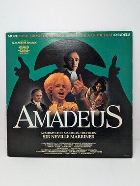 Vinyl LP Amadeus "More Music from the Soundtrack" Fantasy Label WAM-1205 1985
